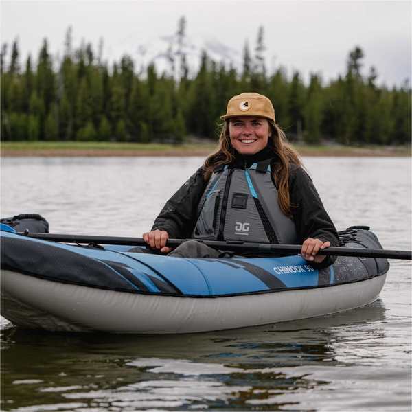 2025 Aquaglide Chinook 90 1 Person Inflatable Kayak AG-K-CHIN-90